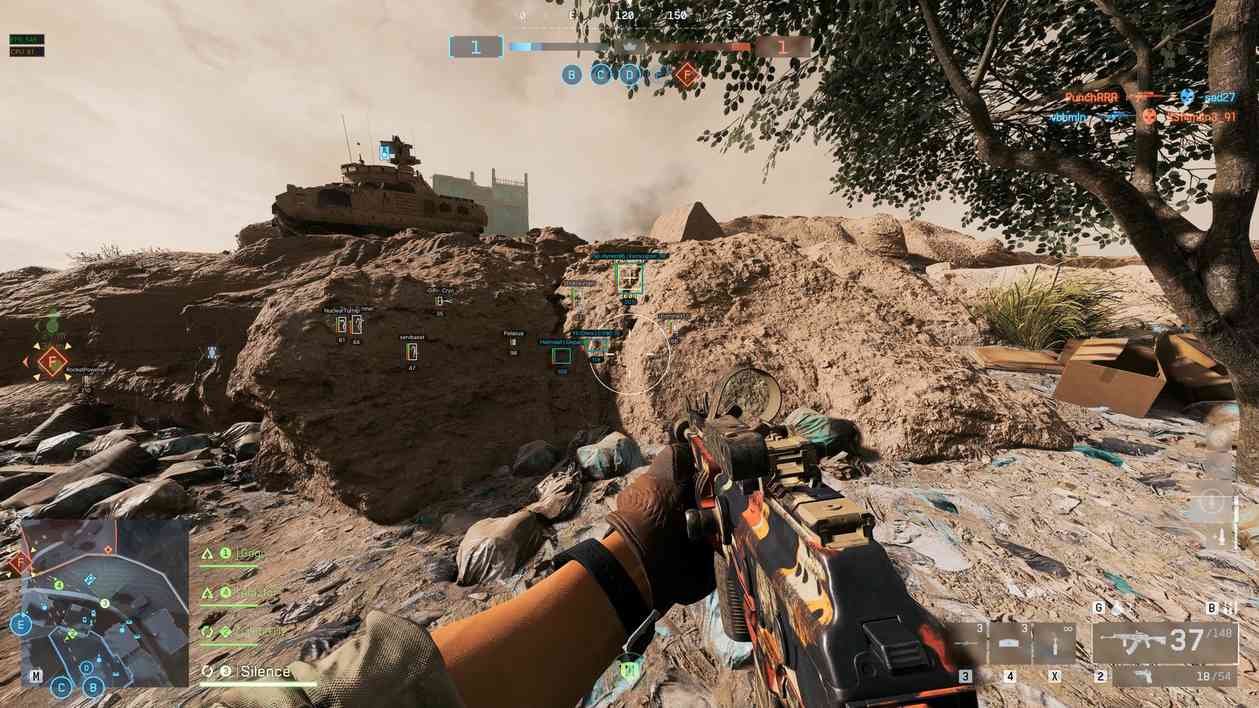 Скриншот чита DullWave для Battlefield Series - 2