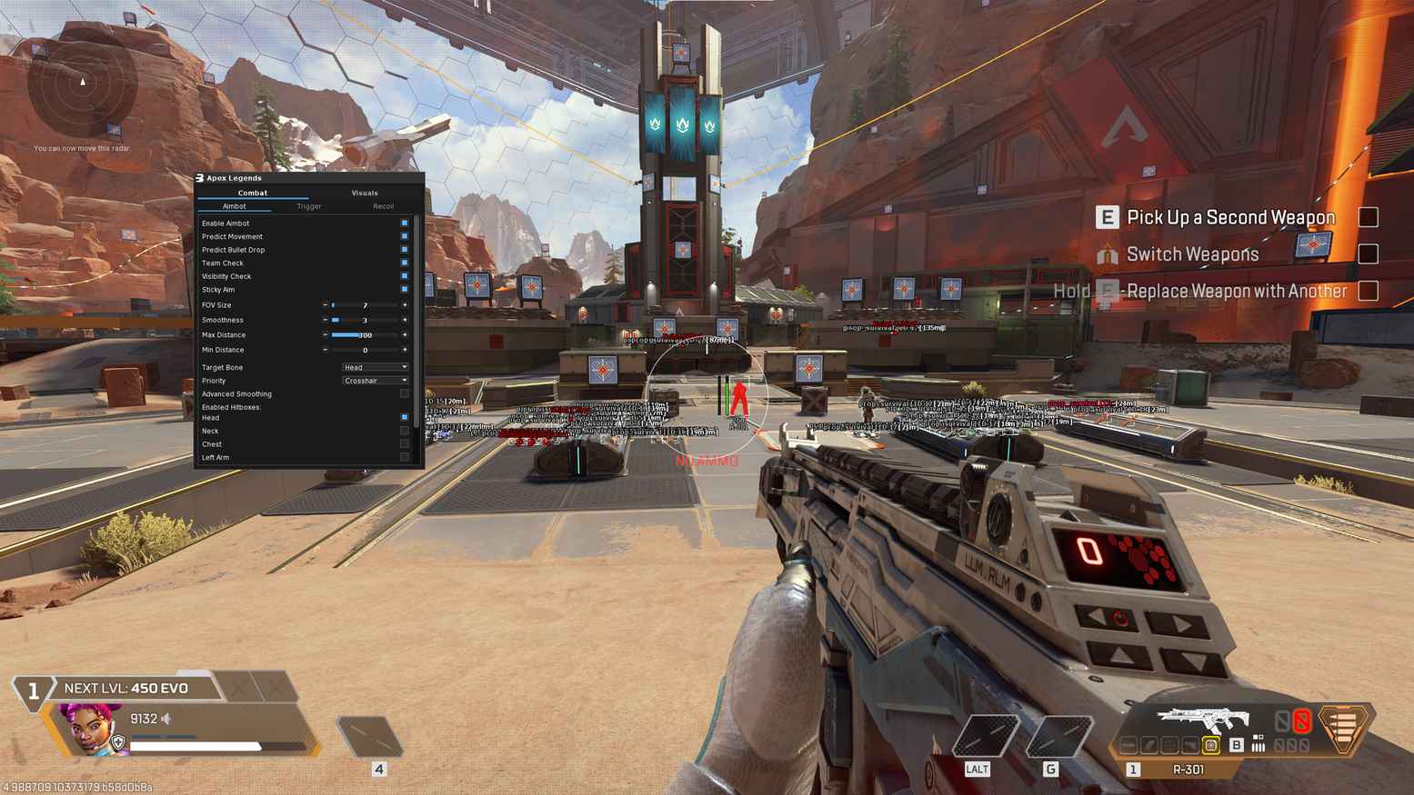 Скриншот чита Busan для Apex Legends - 2