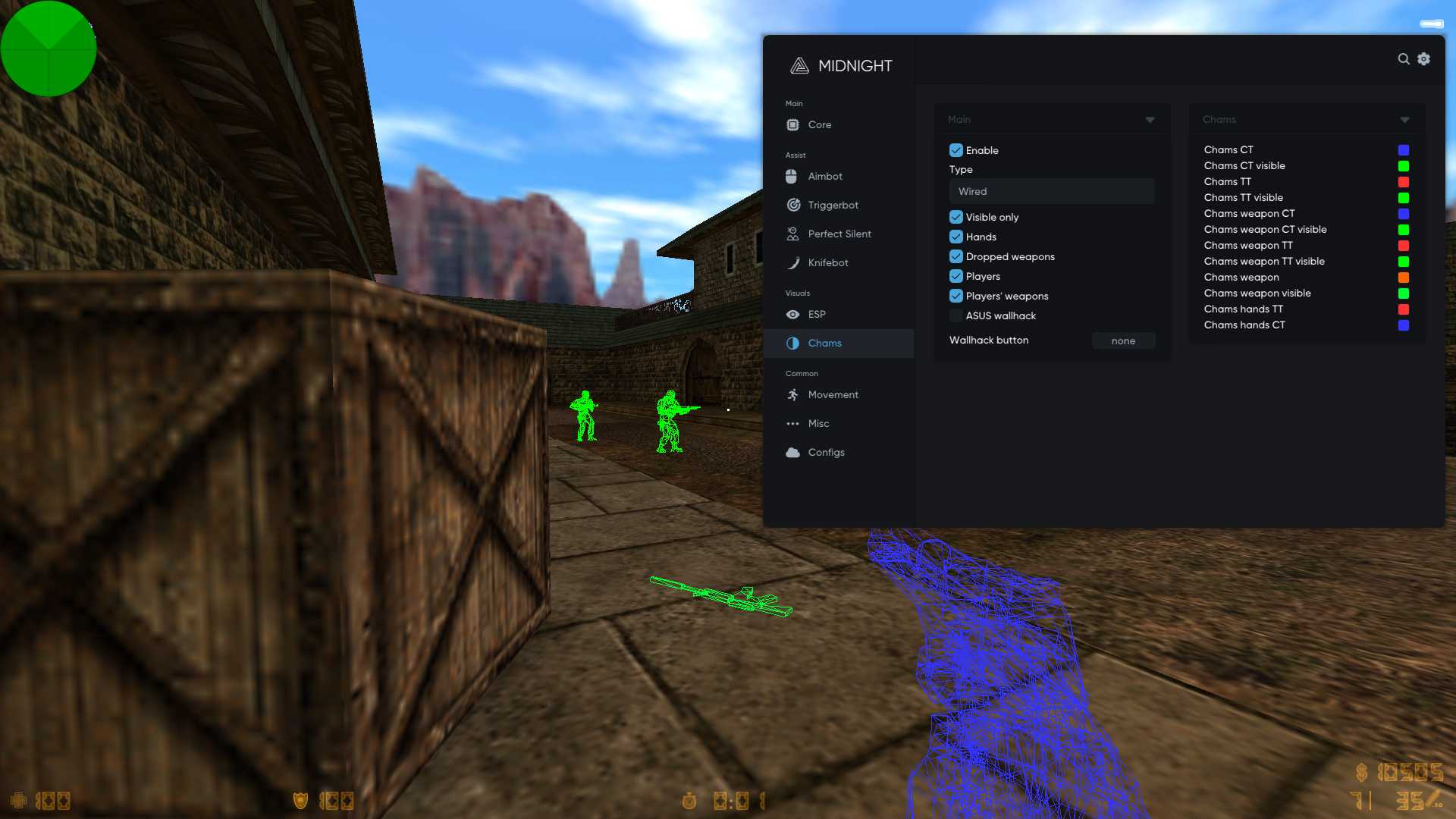 Midnight CS 1.6 CIS cheat for Counter-Strike 2 - screenshot 3
