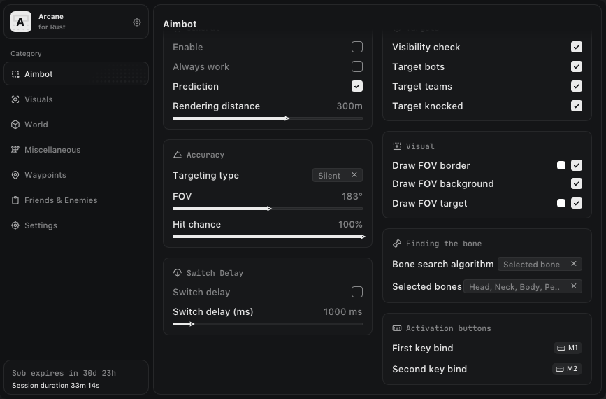 Arcane cheat for Rust - screenshot 1