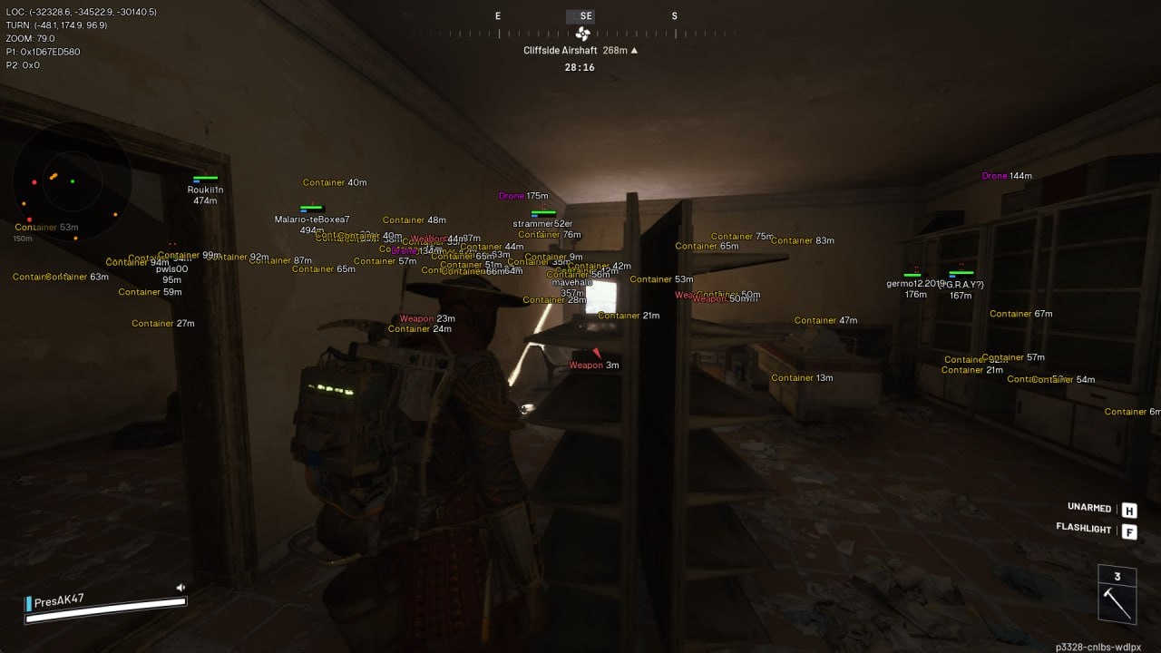 Скриншот чита Busan для Arc Raiders - 2