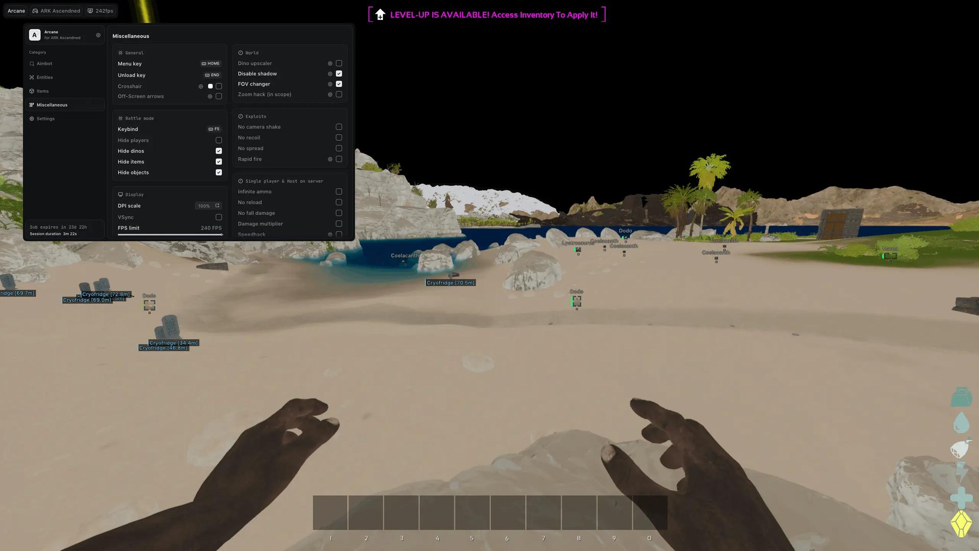 Arcane | ARK Ascended cheat for ARK: Survival Series - screenshot 2