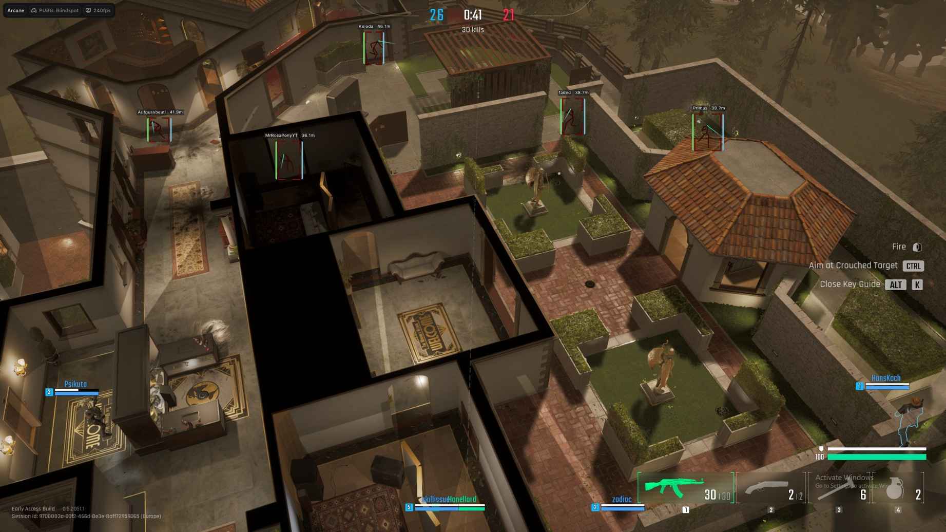 Arcane cheat for PUBG: BLINDSPOT - screenshot 2