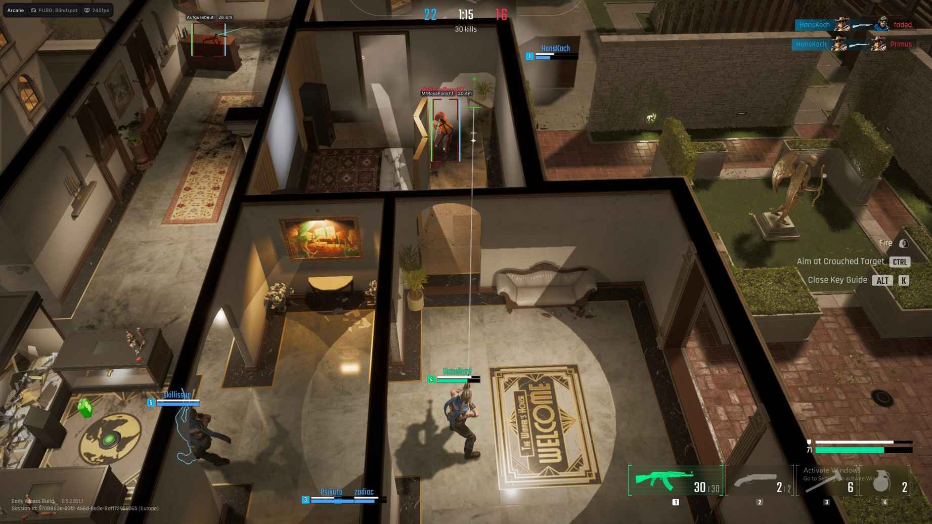 Arcane cheat for PUBG: BLINDSPOT - screenshot 5