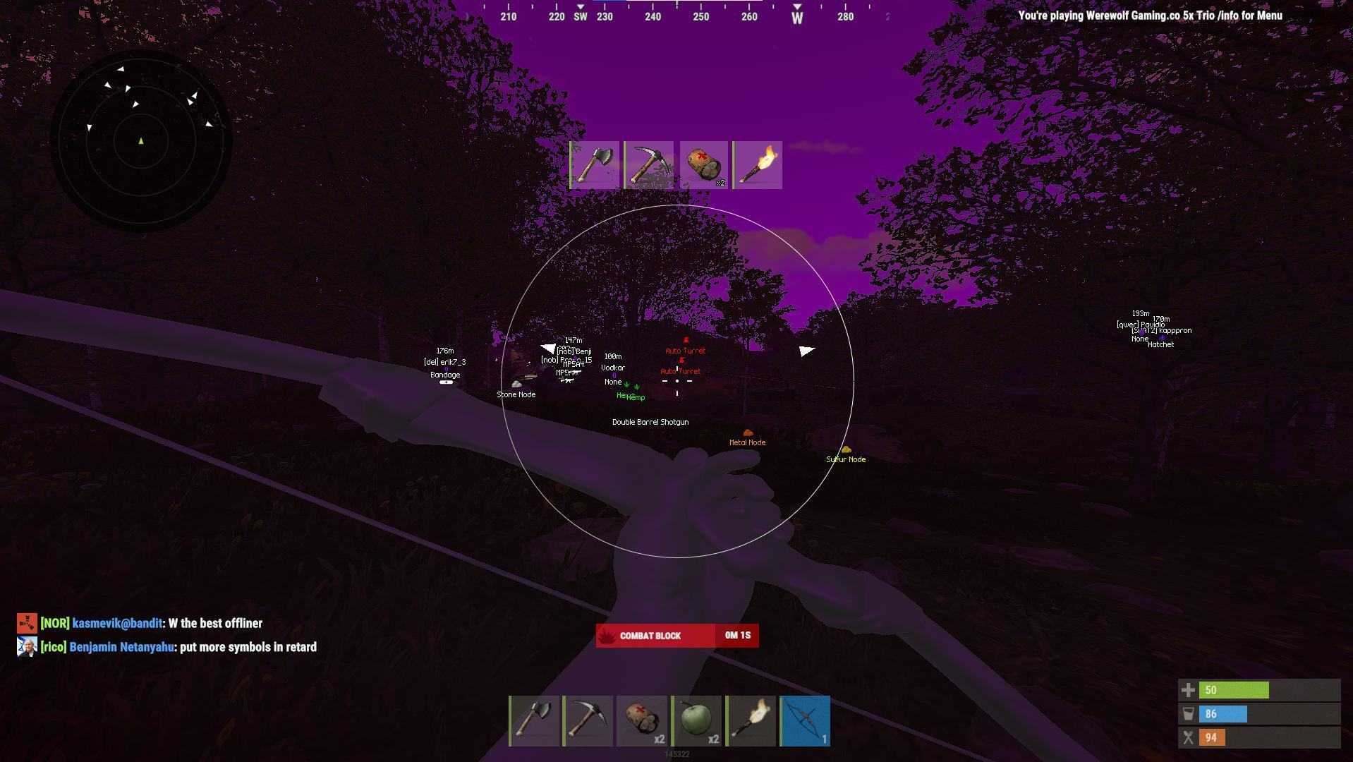 Скриншот чита Renthal Full для Rust - 1