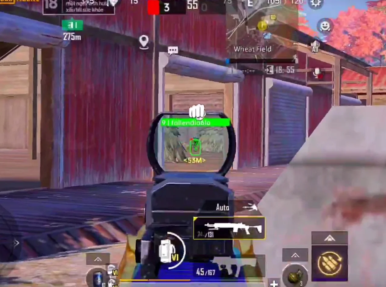 Скриншот мобильного чита Jarvis PUBG Mobile - 2
