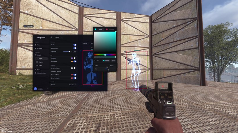 Morphine cheat for Rust - screenshot 1