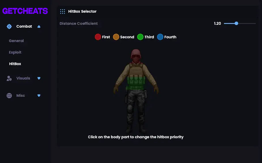 Ethereal Internal cheat for Rust - screenshot 3
