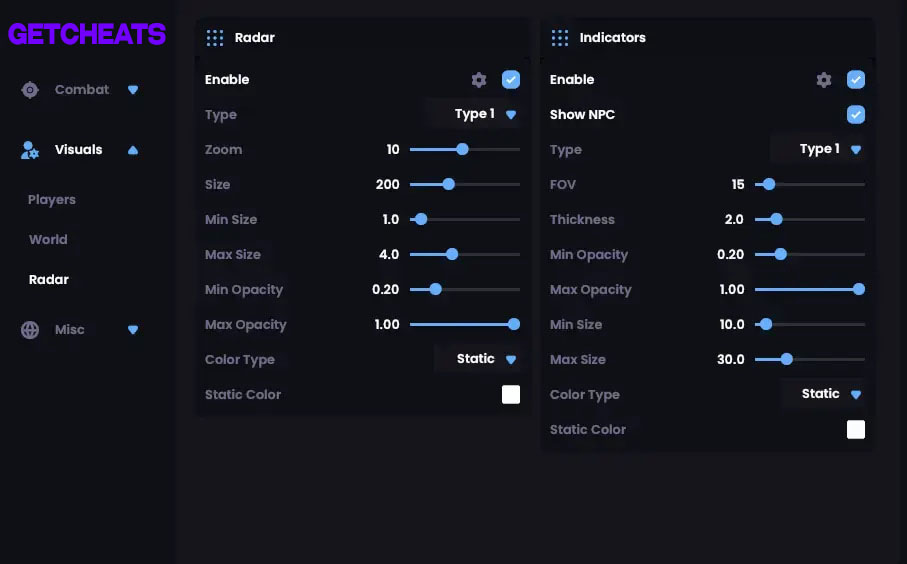 Ethereal Internal cheat for Rust - screenshot 6