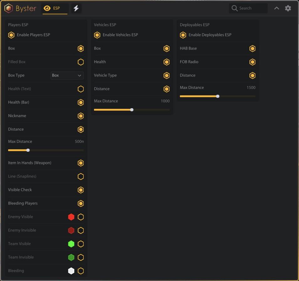 Byster cheat for SQUAD - screenshot 1