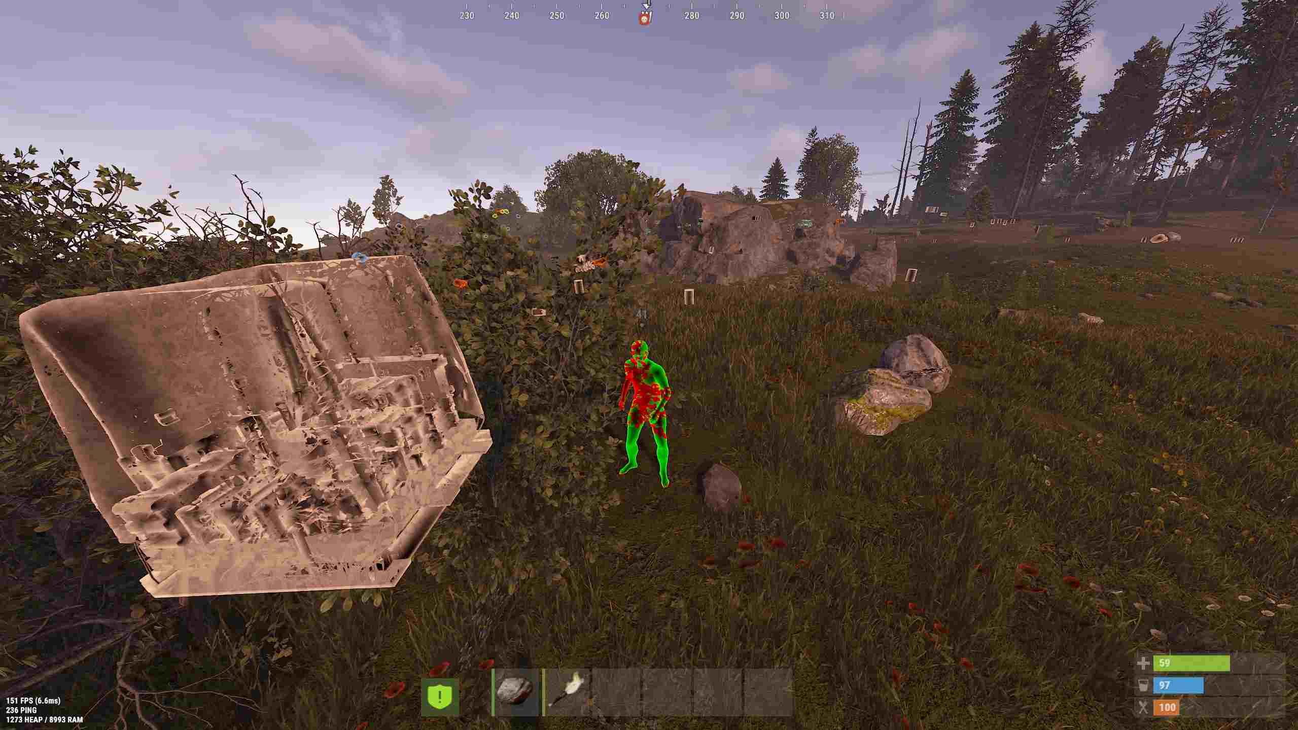 SMG Chams+ cheat for Rust - screenshot 6
