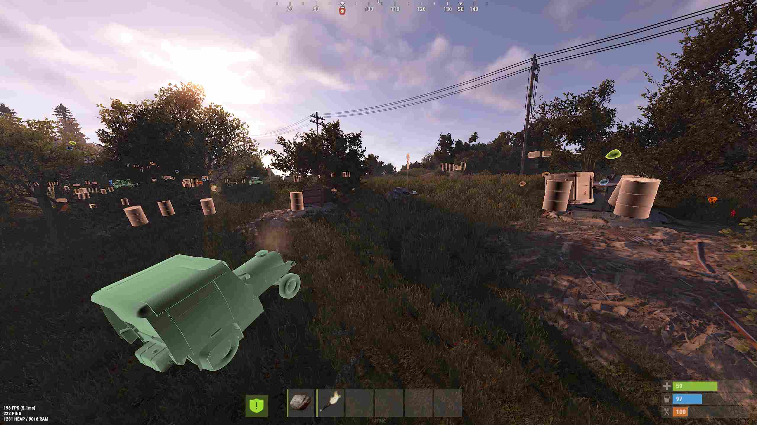 SMG Chams+ cheat for Rust - screenshot 1