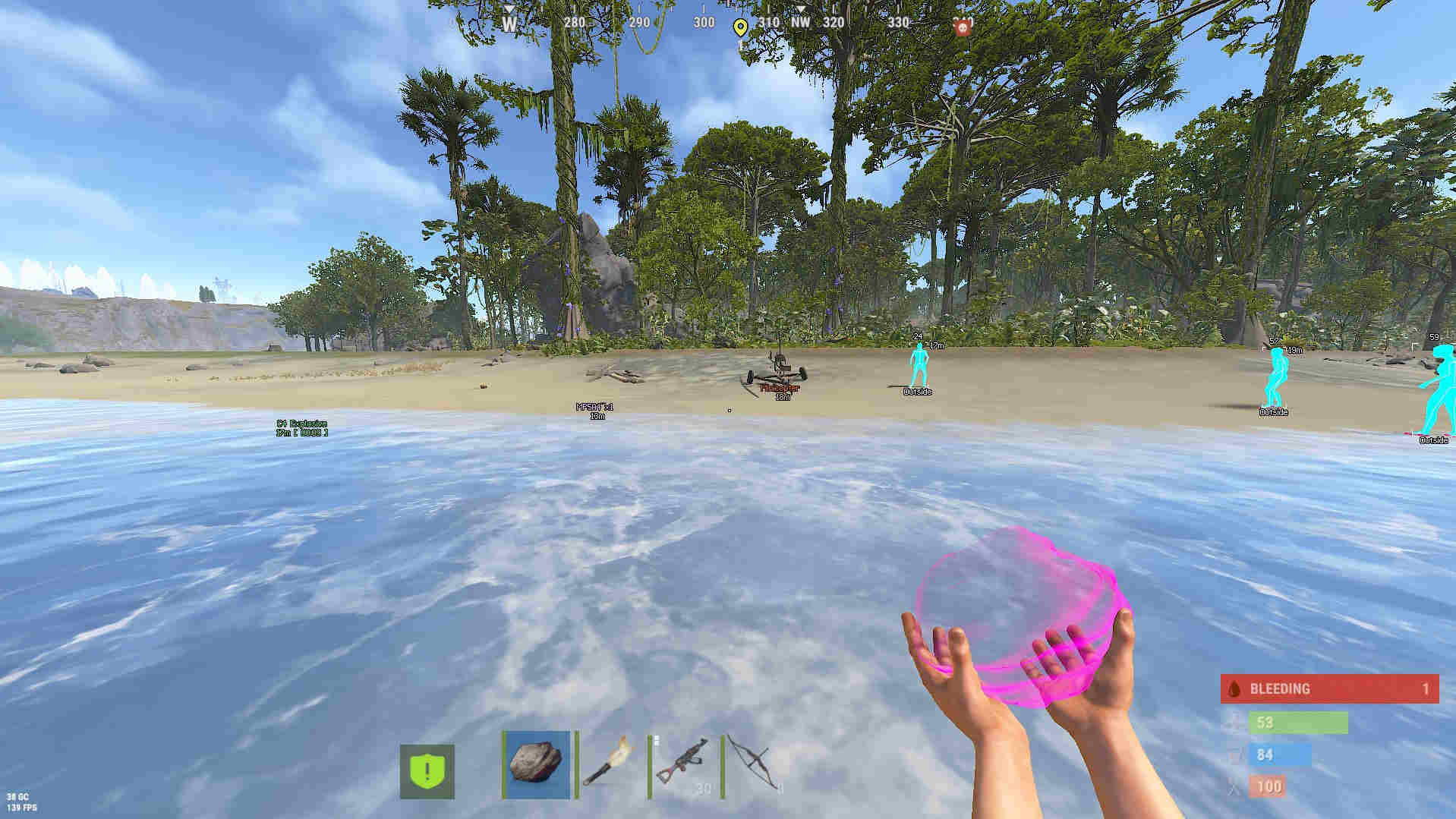 Rykl Internal (Alkad) cheat for Rust - screenshot 4