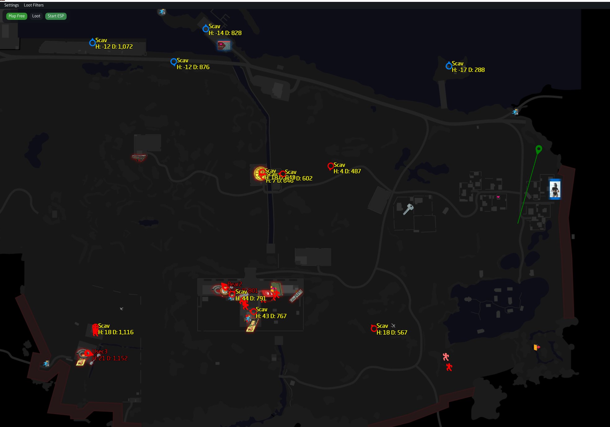 Ghost Tactic DMA Escape From Tarkov cheat - screenshot 6