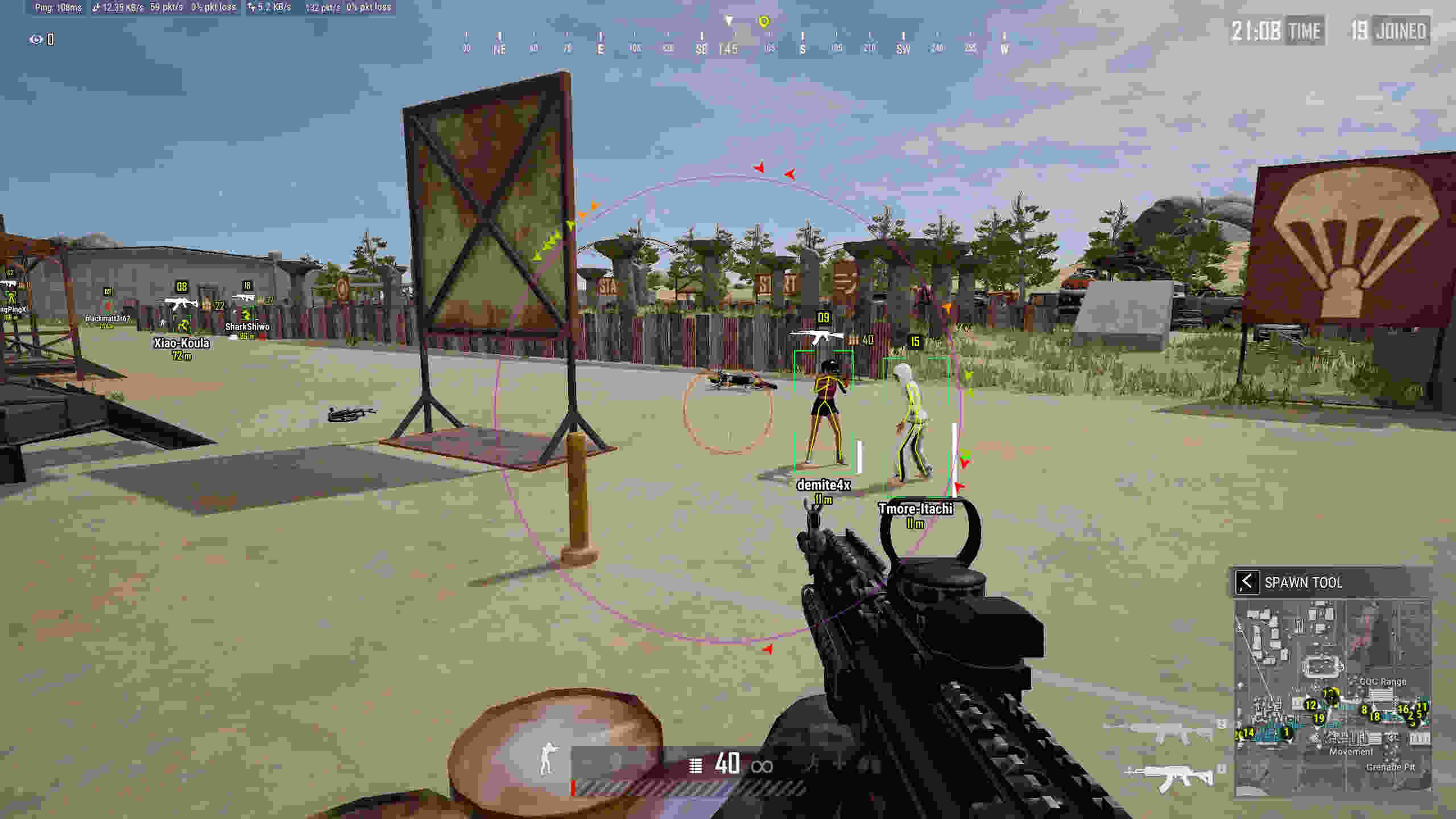 Скриншот чита Apple Internal для PUBG - 2