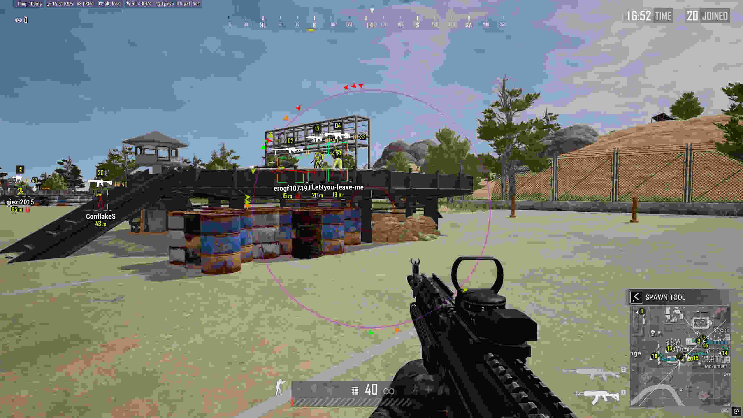 Скриншот чита Apple Internal для PUBG - 3