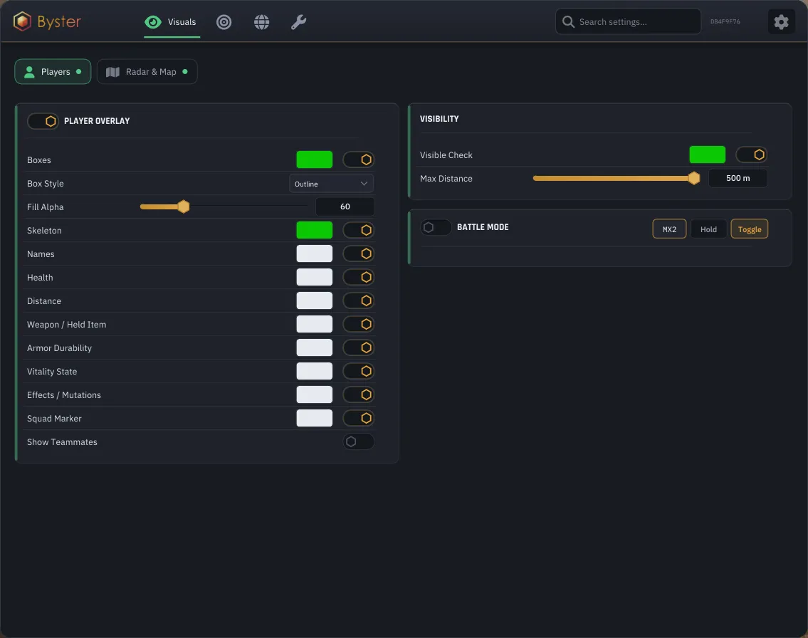 Byster cheat for Wardogs - screenshot 4