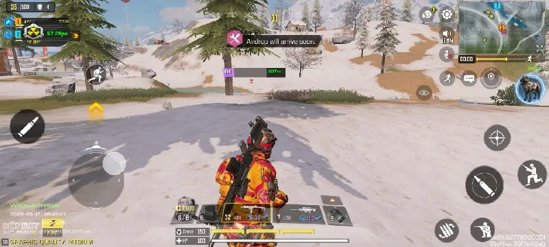 Скриншот мобильного чита Vvip Call of Duty Mobile для Call of Duty: Mobile - 5