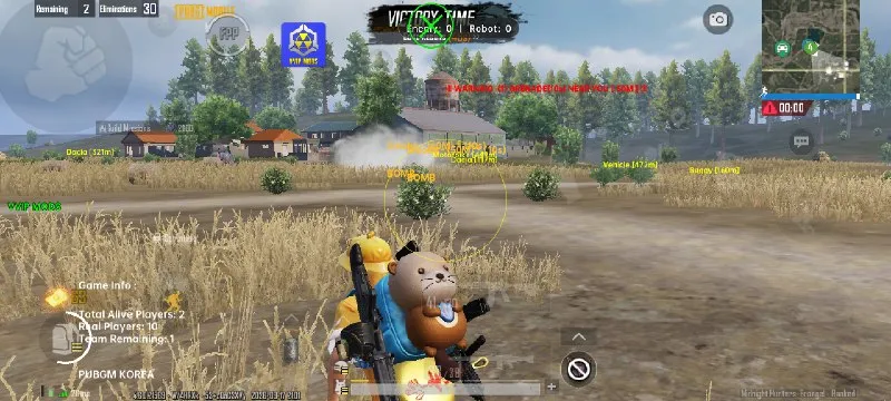 Скриншот мобильного чита Vvip PUBG Mobile - 5