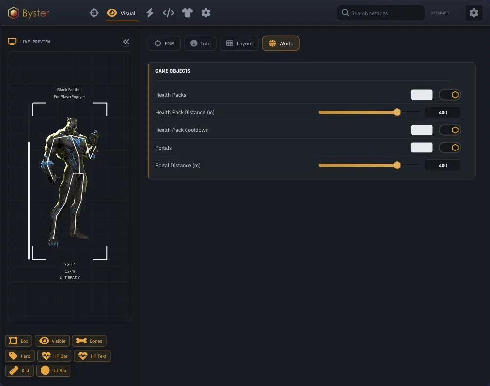 Byster cheat for Marvel Rivals - screenshot 17