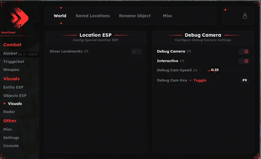 Next Pro cheat for DayZ - screenshot 5