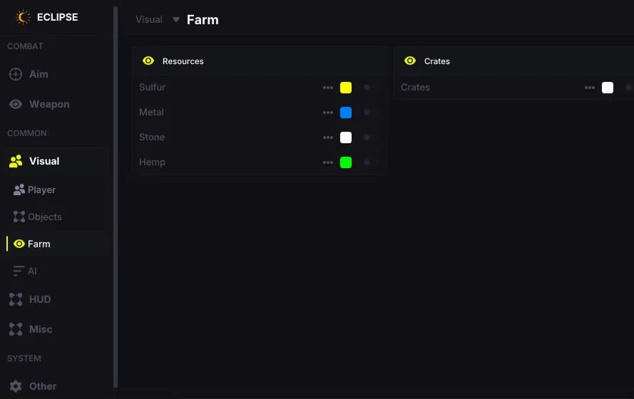 Eclipse cheat for Rust - screenshot 8