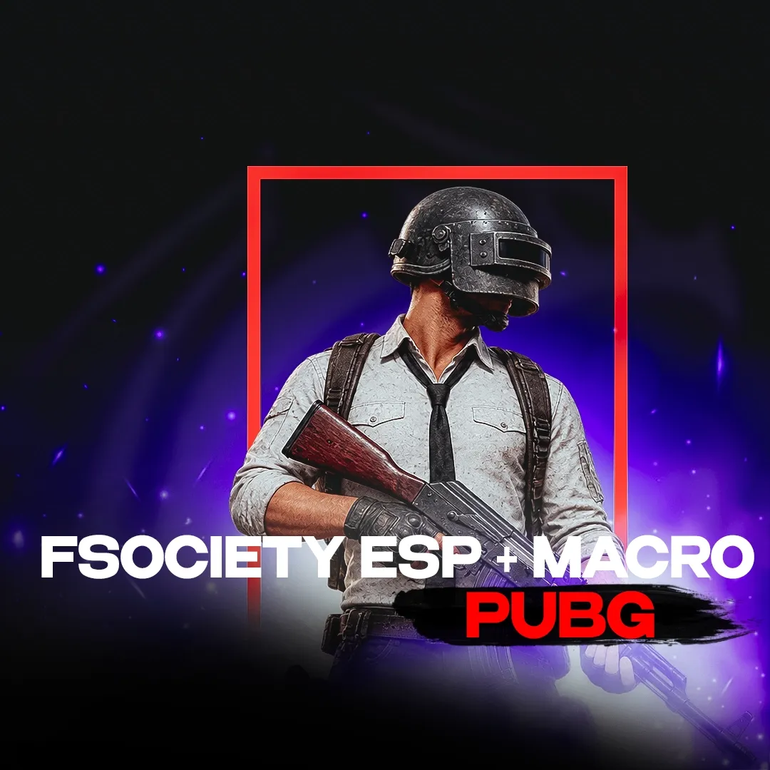 fsociety ESP + MACRO cheat for PUBG