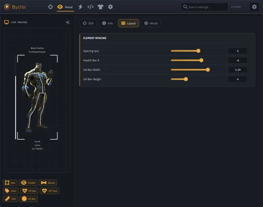 Byster cheat for Marvel Rivals - screenshot 11