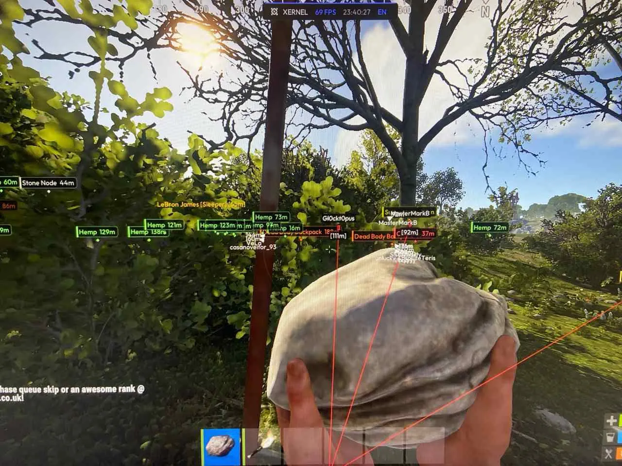 Xernel cheat for Rust - screenshot 2