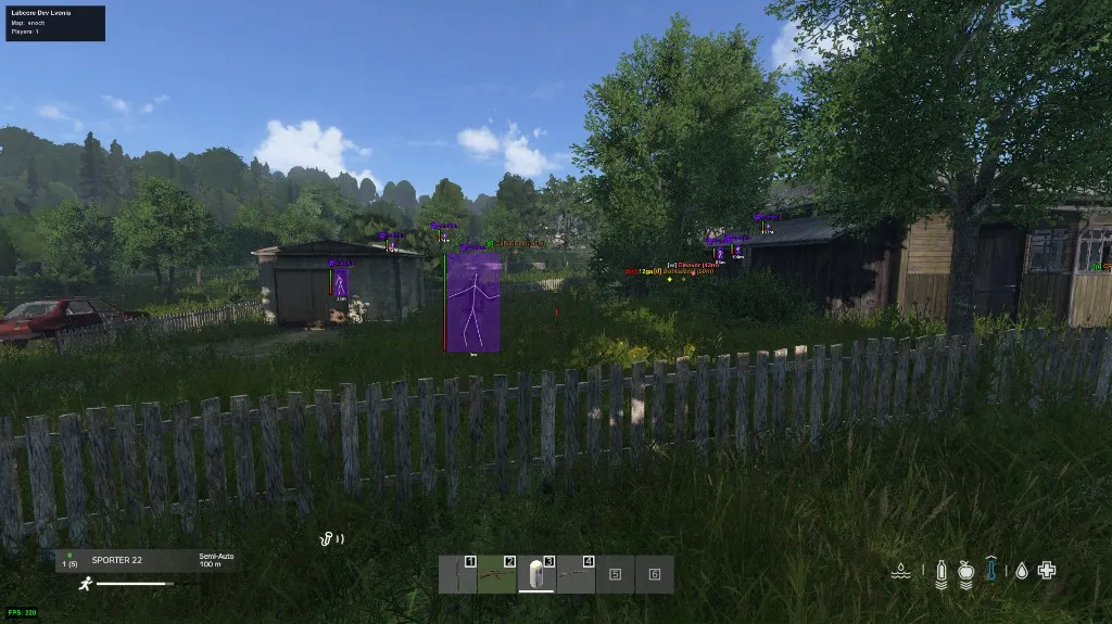 Скриншот DMA-чита Pure DayZ - 6