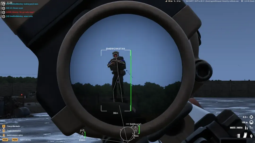 Скриншот чита Promet DMA Arma Reforger - 4