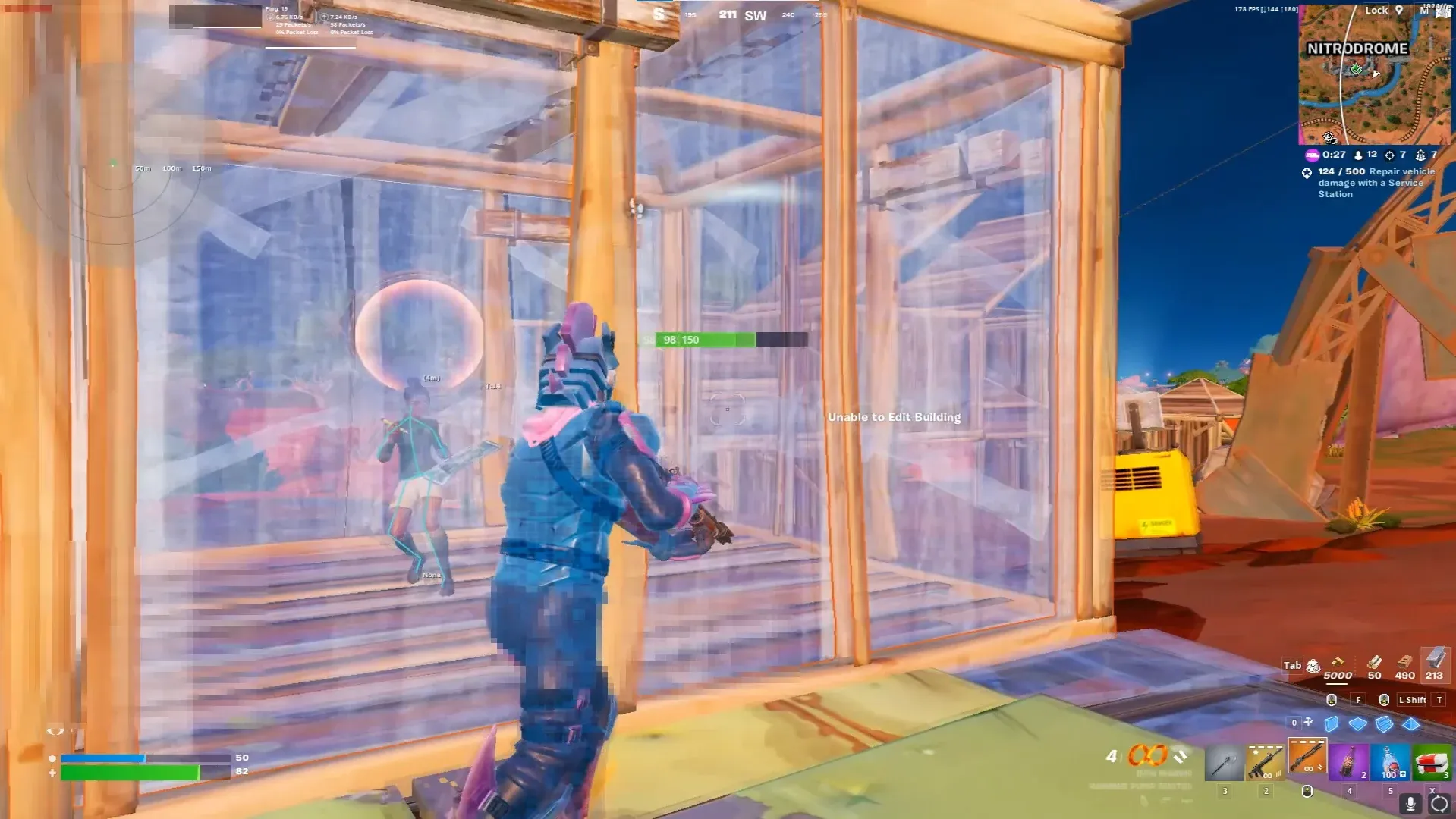 Disconnect cheat for Fortnite - screenshot 1
