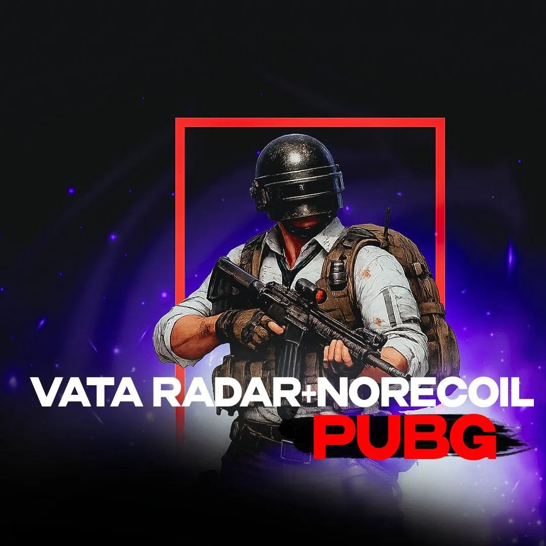 Чит VATA PUBG RADAR+NORECOIL для PUBG