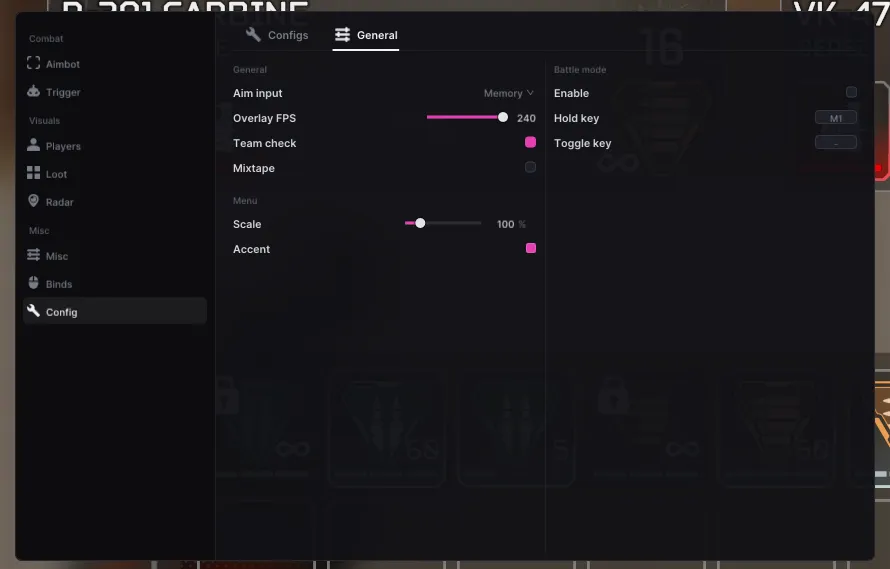 Скриншот чита UDP для Apex Legends - 13