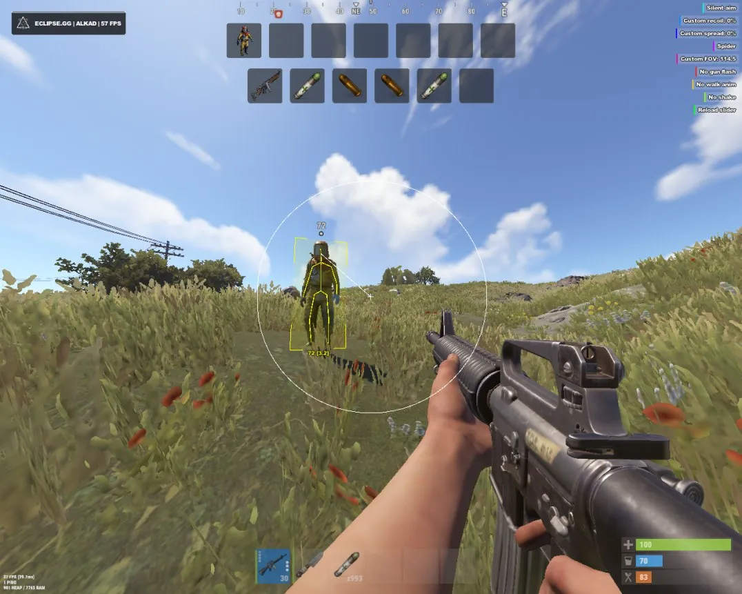 Eclipse (Alkad) cheat for Rust - screenshot 3