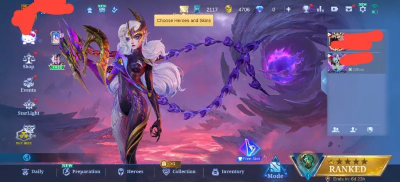 Скриншот мобильного чита Vvip Mobile Legends - 5