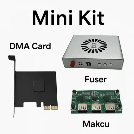 Mini Kit Dma + Fuser + Makcu hardware
