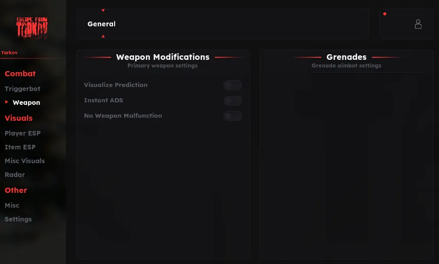 Next Lite cheat for Escape From Tarkov - screenshot 11