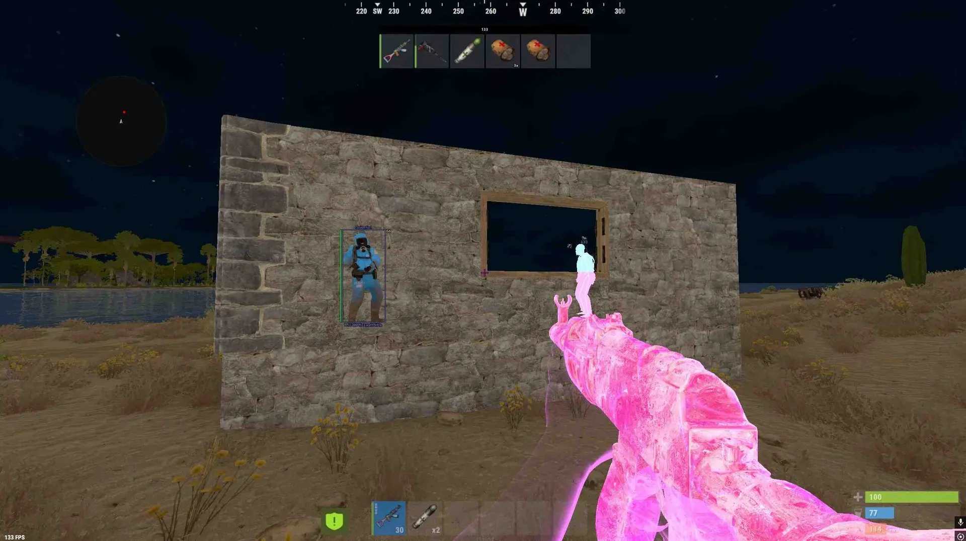 Скриншот чита Disconnect Internal для Rust - 3