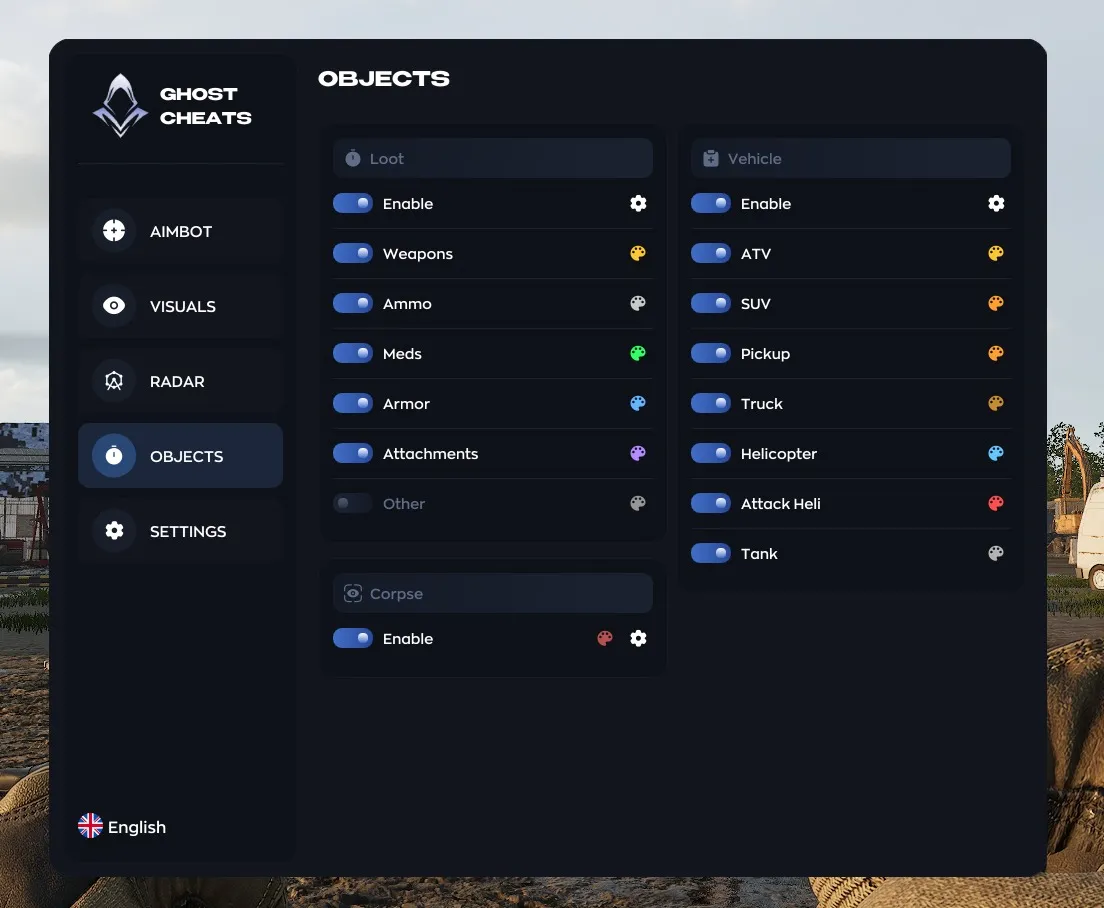 Ghost cheat for WARDOGS - screenshot 3