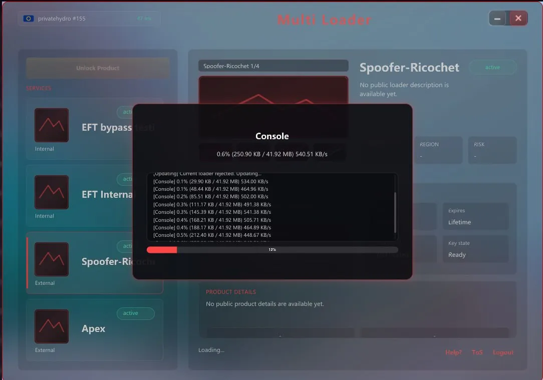 Скриншот спуфера Stugware TPM Spoofer - 1