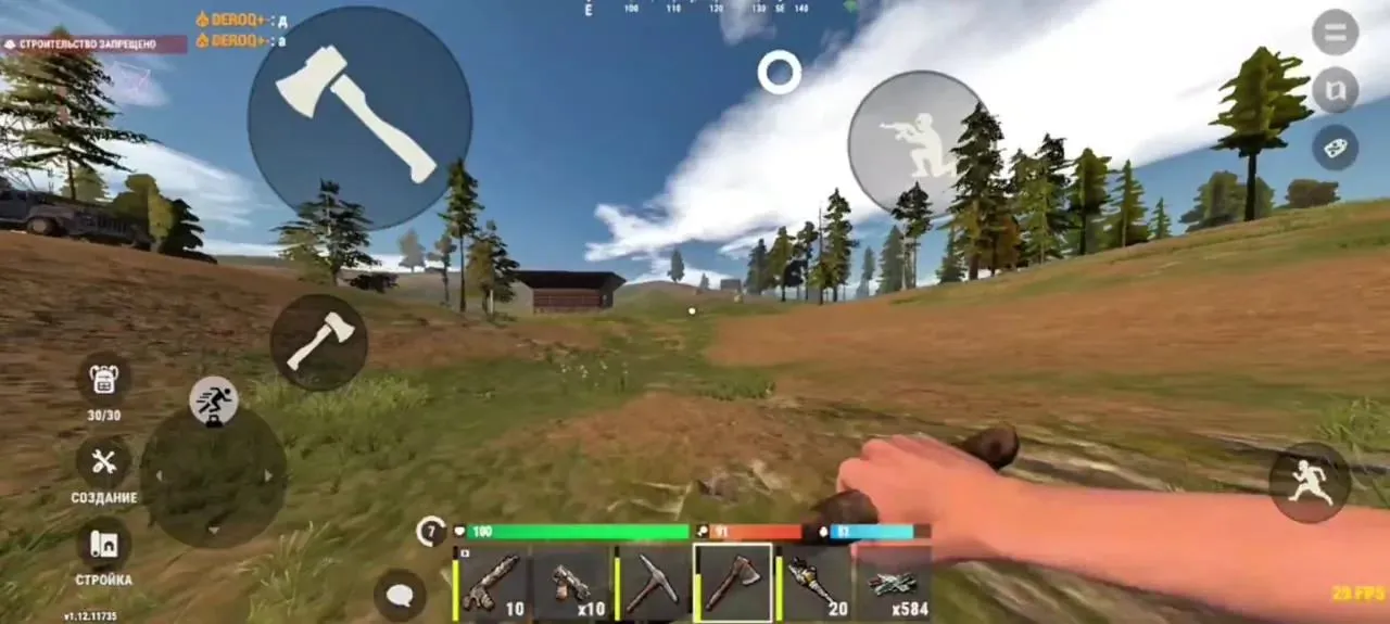 Скриншот мобильного чита WizardTool Oxide: Survival Island (Android) - 2