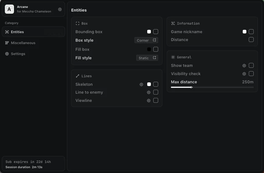 Arcane cheat for Meccha Chameleon - screenshot 6