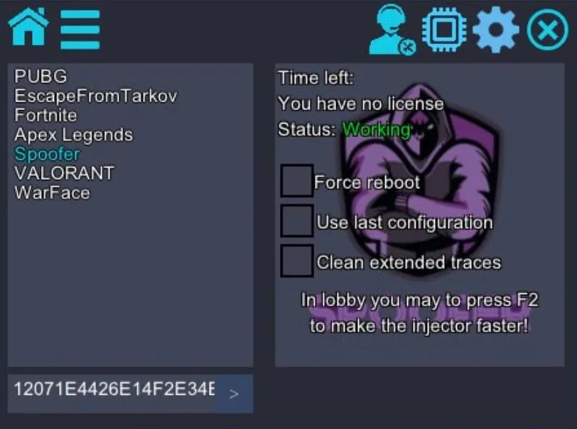Скриншот спуфера Desync - 1