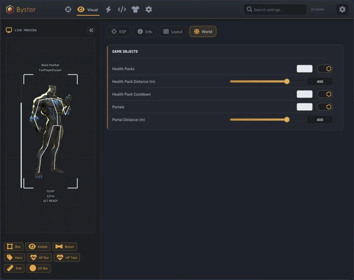 Byster cheat for Marvel Rivals - screenshot 16