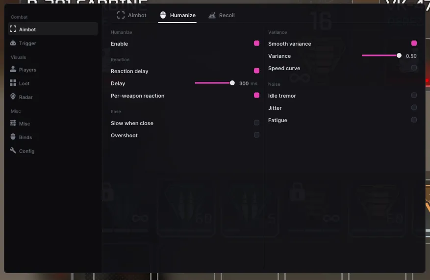Скриншот чита UDP для Apex Legends - 1