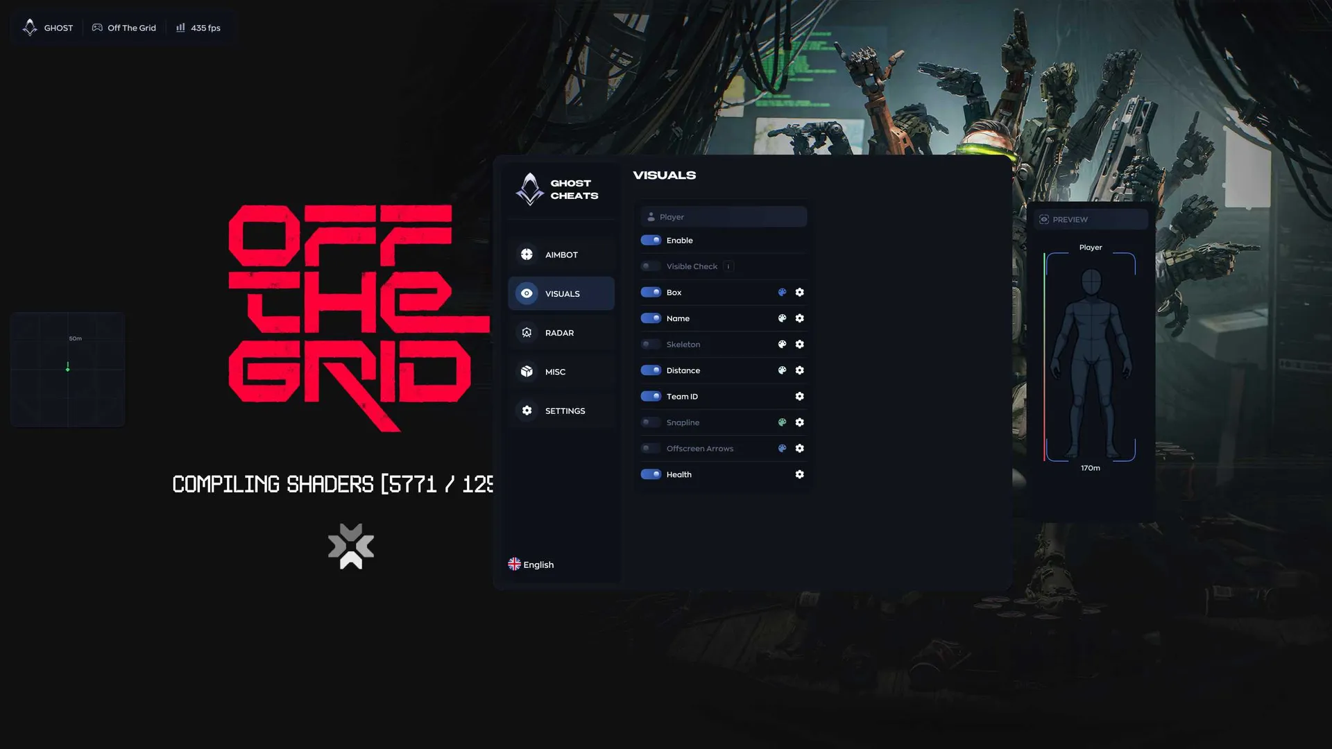 Ghost cheat for Off The Grid - screenshot 2