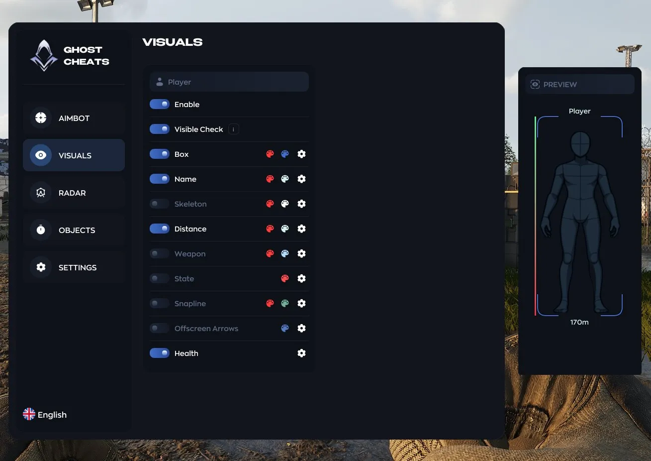 Ghost cheat for WARDOGS - screenshot 1