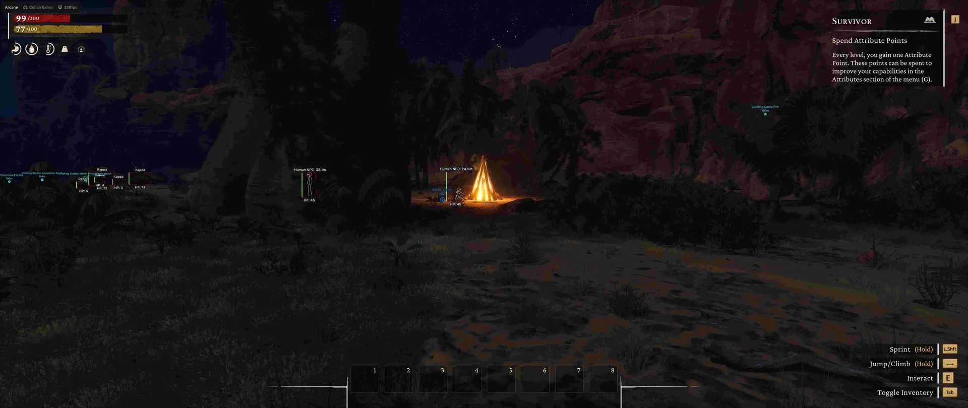 Скриншот чита Arcane для Conan Exiles - 2