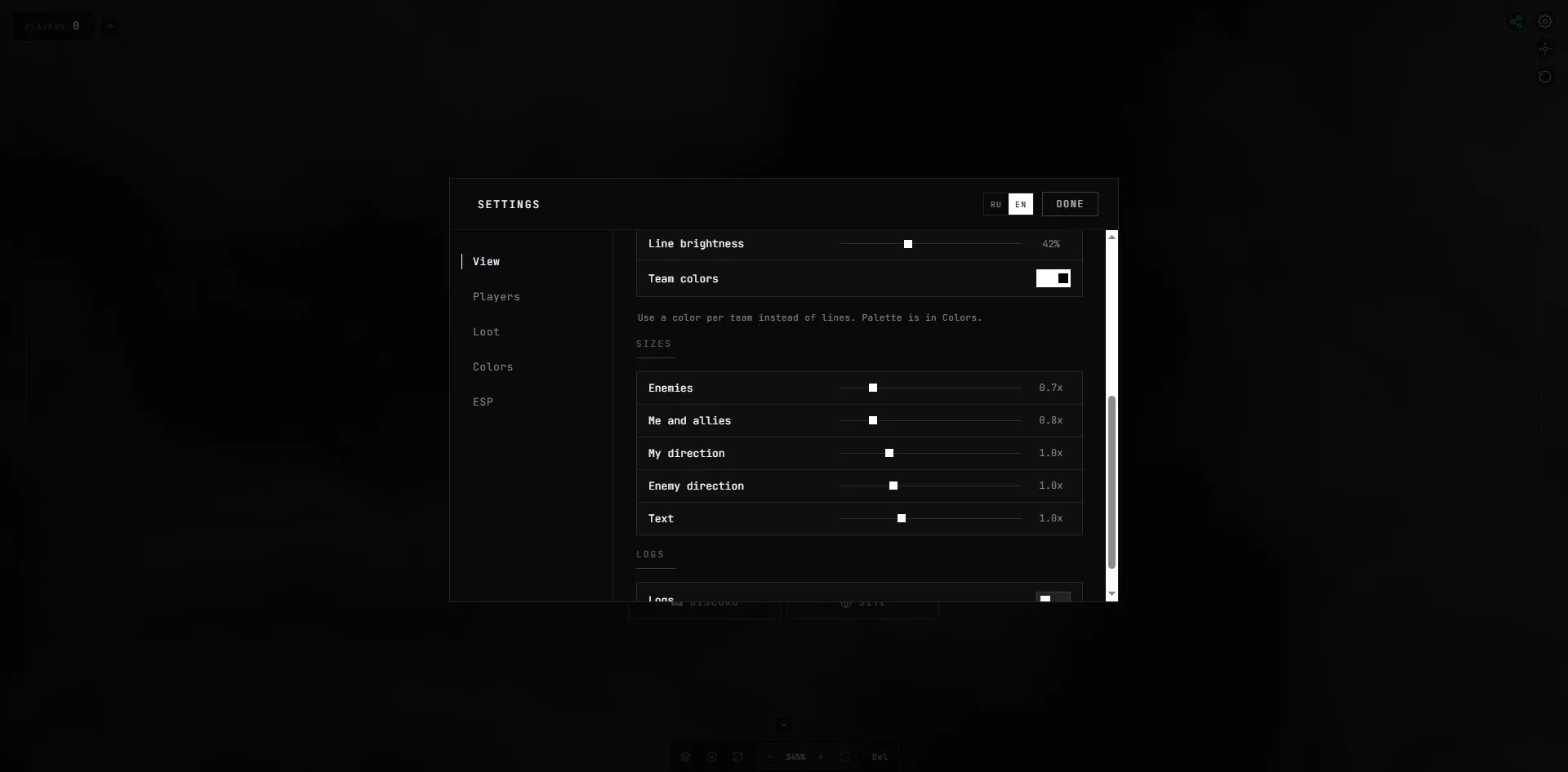 Скриншот чита Lexfan WEB Radar + ESP для Arc Raiders - 6